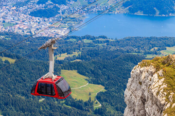 Overhead Cable Car The Top