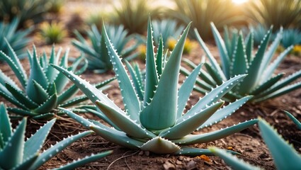 Obraz premium Aloe plants
