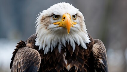 Obraz premium American eagle close-up