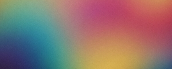 Abstract Colorful Gradient Background Texture Teal Pink Yellow Purple Hues