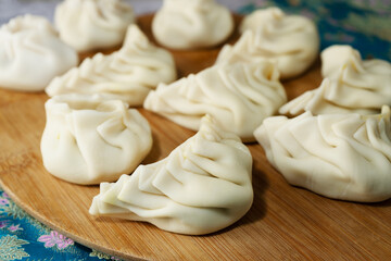 Crafting dumplings by hand – traditional Chinese culinary process