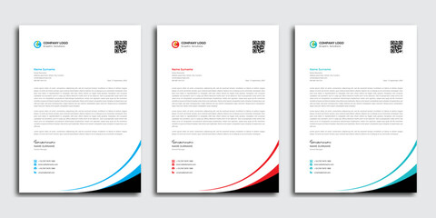 Professional Letterhead Template for Business