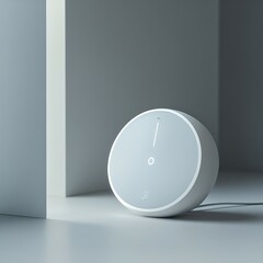 Smart WiFi Router on Desk in Modern Office Environment Showcasing Connectivity