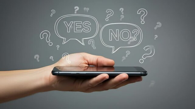 Yes or No? Decision-Making on Your Phone: Making Choices, Uncertainties & Mobile Technology