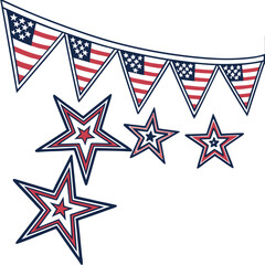 american flag background