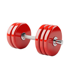 dumbbell on a transparent background