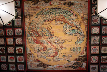 龍の天井画
