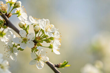 Obraz premium cherry tree blossom