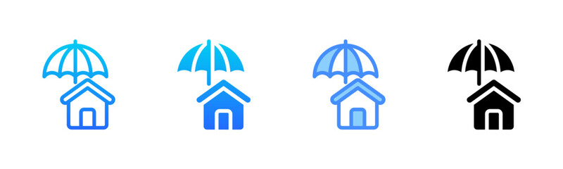 Insurance Multi Style Icon Set