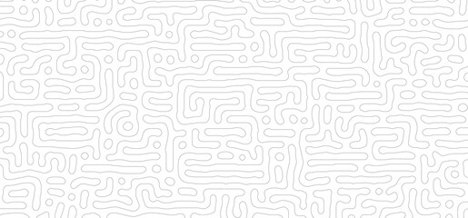 Turing pattern design in outline mode. Abstract background for your business