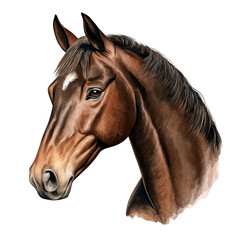 Obraz premium horse on a transparent background.PNG