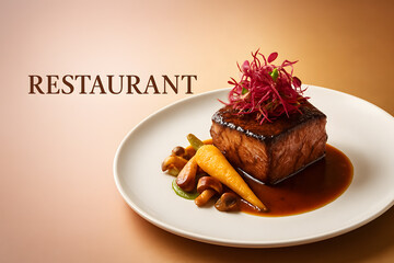 Gourmet Dish Elegance for Fine Dining Photography