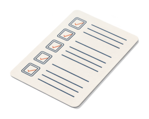 checklist card png task card png to-do card png reminder card png planner card png checklist sheet png transparent background image