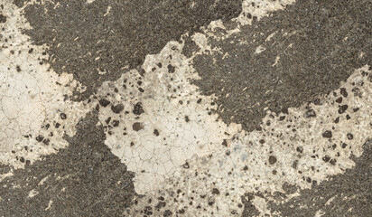 Texture of Rough Gray Concrete Surface with Visible Grain, Cracks, and Rugged Details. Perfect for Architectural Backgrounds, Construction Themes, and Industrial Design Elements.