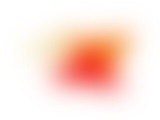 Abstract layered design with vibrant warm colors and a flowing organic shape on black background