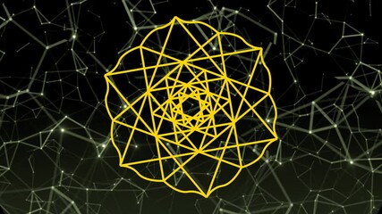 set of twin flame soulmate universe sign on galaxy and transparent background. VDO footage 4K.