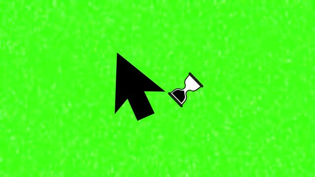 pointer animation on chroma key