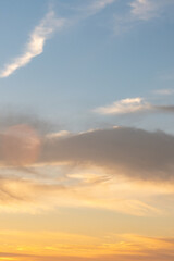 Obraz premium sunset in the sky