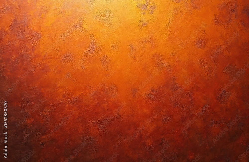 Poster abstract orange background texture with dark, light shades. wall surface of red-orange colors. rough