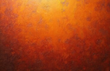 Obraz premium Abstract orange background texture with dark, light shades. Wall surface of red-orange colors. Rough aged wall plaster structure with pattern. Textured design, artistic background for advertisement.
