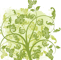 seamless floral background