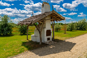 Open-air oven in Szank