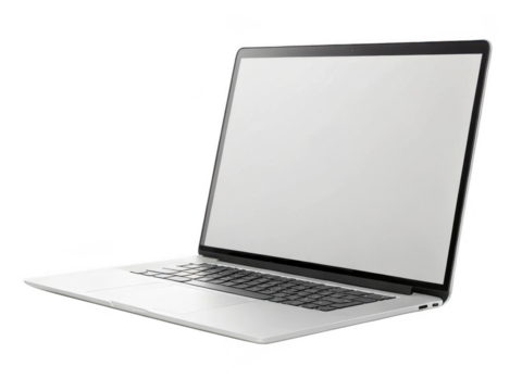 Laptop png modern portable computer png notebook computer png slim laptop device png business laptop png transparent background image