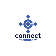 Connect Technology Logo Vector