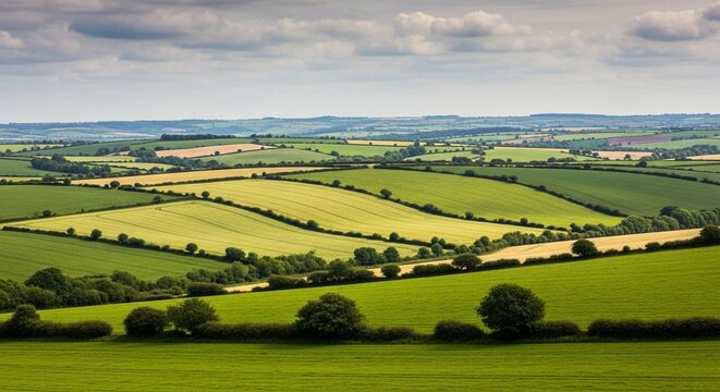 aerial view of a vineyard in france