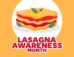 lasagna awareness month for lasagna lovers