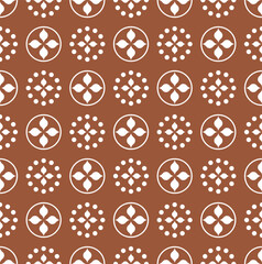 flower minimalist polka dots ...