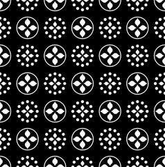 flower minimalist polka dots ...