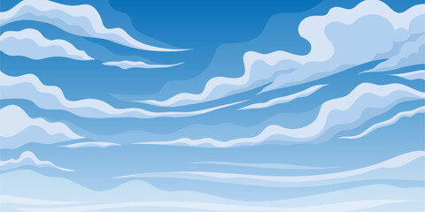 Dreamy Blue Horizon.