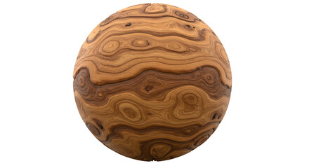 3D Seamless Wood Texture Background Material with Brown Grain Pattern