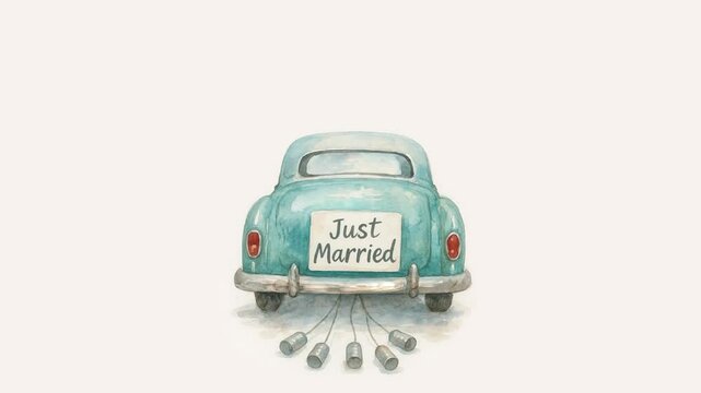 just married