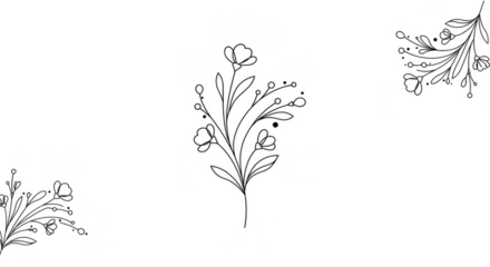 Abstract Background of a Isolated Dot Patterns on Black Background