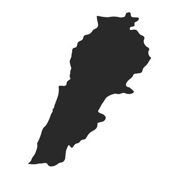 map of L&iacute;bano