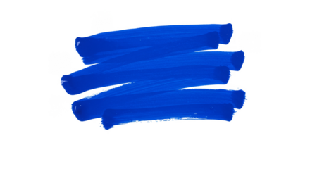 Blue Brush Stroke Paint Watercolor Stain Art Design Element Abstract