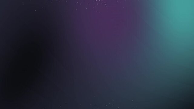 Black fade gradient blurred purple and teal animation background transitions to dark, suitable for website banners, digital design projects, and presentations.