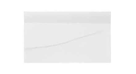 Crumpled White Paper Texture Detail Blank Sheet Cardboard Page