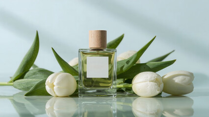 Luxury Perfume and Floral Beauty