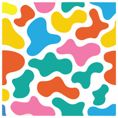 colorful vector seamless patterns. 