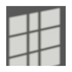 Illustration Of Window Shadow Light Effect Transparent Background