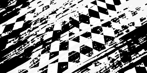 grungy style rally flag background for motor or auto sport