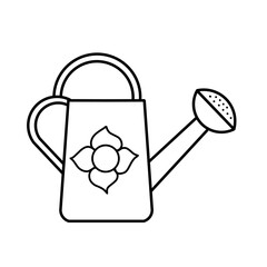 watering can sketch vector design illustration, watering can icon, watering can logo.