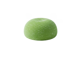 Isolated Green Candy with Transparent Background Sweet Gummy Confectionery