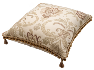Vintage Victorian cushion isolated PNG antique pillow PNG decorative Victorian style PNG classic textile accessory PNG retro home decor PNG elegant cushion PNG transparent background image