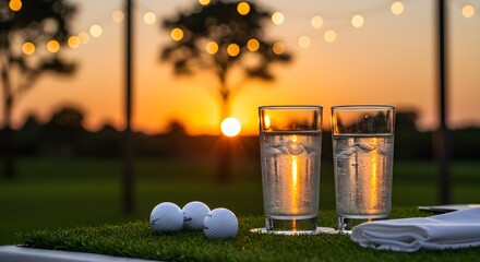 Sunset Golf Course Water Tasting: A Perfect Evening
