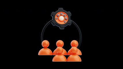 3D Animation of Human Resource