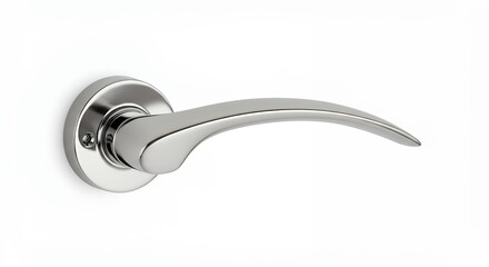 Modern door handle product photography